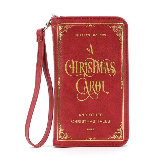 A Christmas Carol Book Cover Wallet Wristlet - Picture 6 of 6